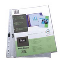 Non-Glare 25 Pack Clear Sheet Protectors